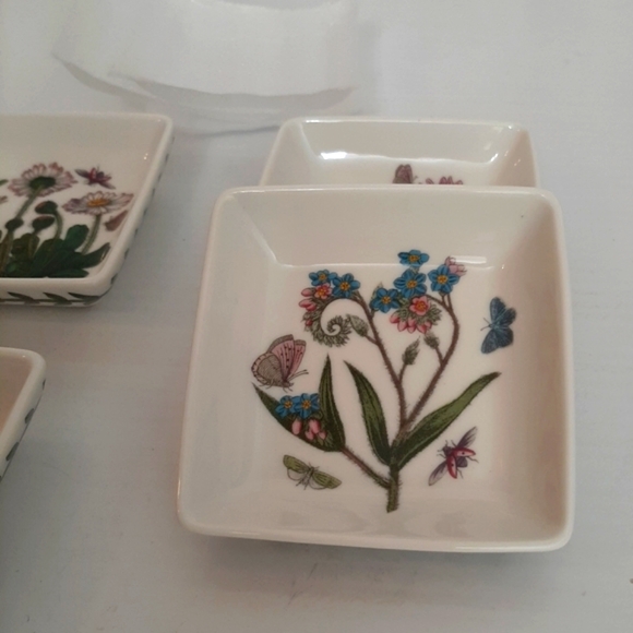 *Portmereirion Botonic Garden Mini Dishes Butter Dipper Dish - Picture 8 of 15